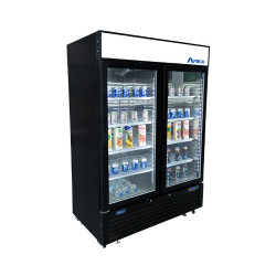 Refrigerador Exhibidor refrigerado 2 puertas de vidrio (Atosa)