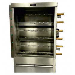 Asador de Pollos capacidad de 30 pollos-Gas (Metal Supreme)