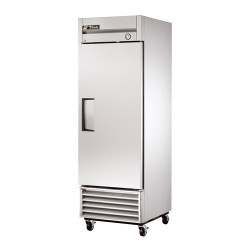 Refrigerador de una puerta de acero (True)