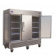 Congelador (3 puertas) de Acero Inoxidable 72 pies cubicos (Valpro)