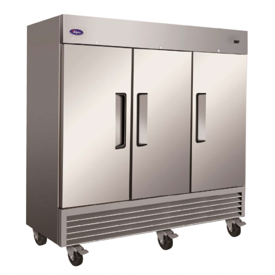 Refrigerador (3 puertas) de Acero Inoxidable 72 pies cubicos (Valpro)